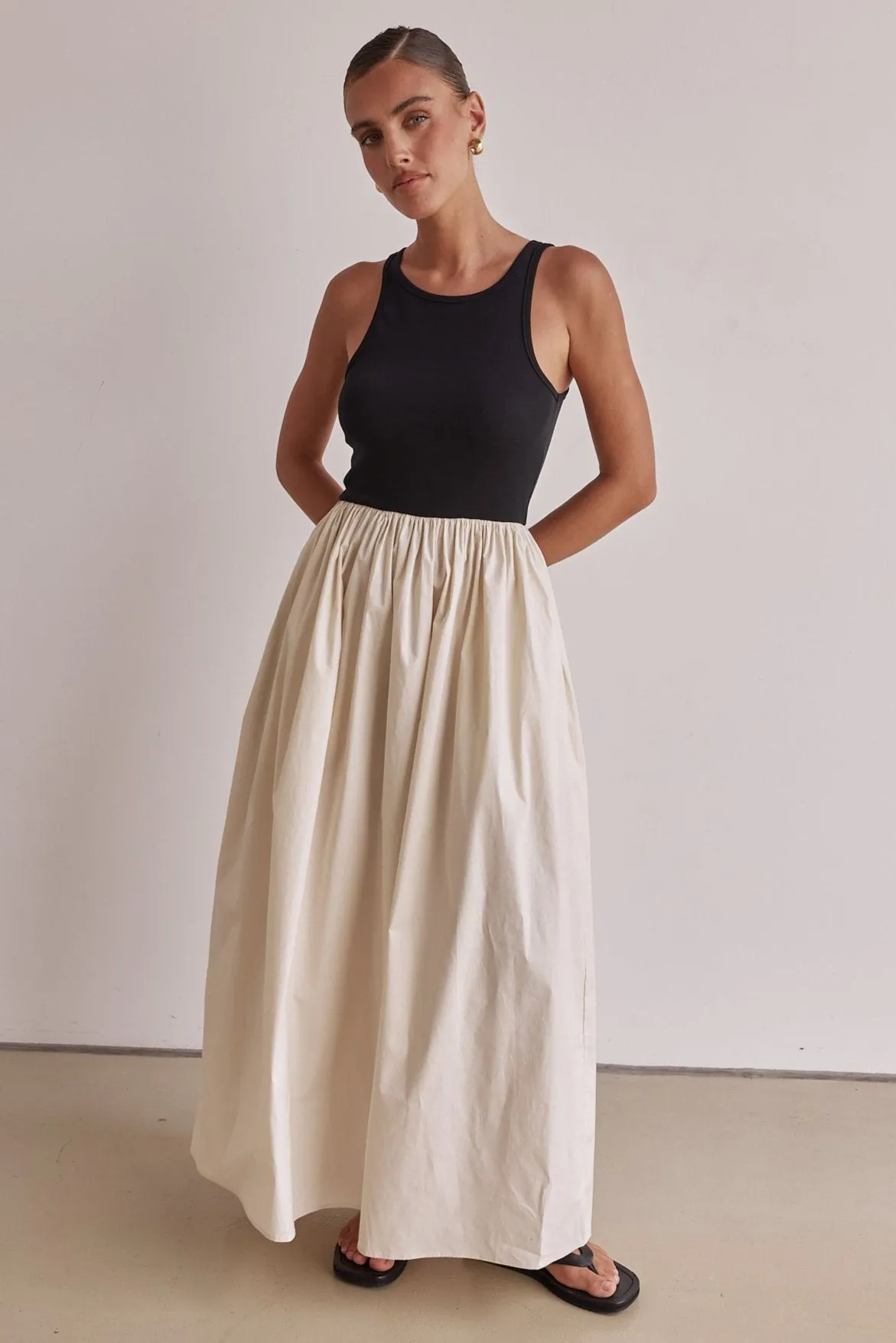 Brynlee Maxi Dress (Black)