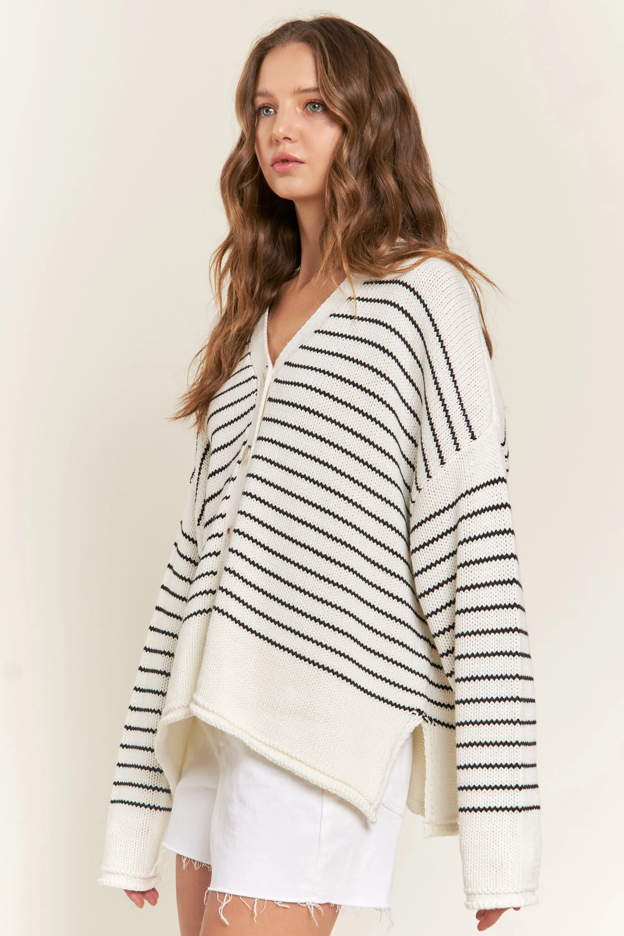 Cotton Knit Cardigan