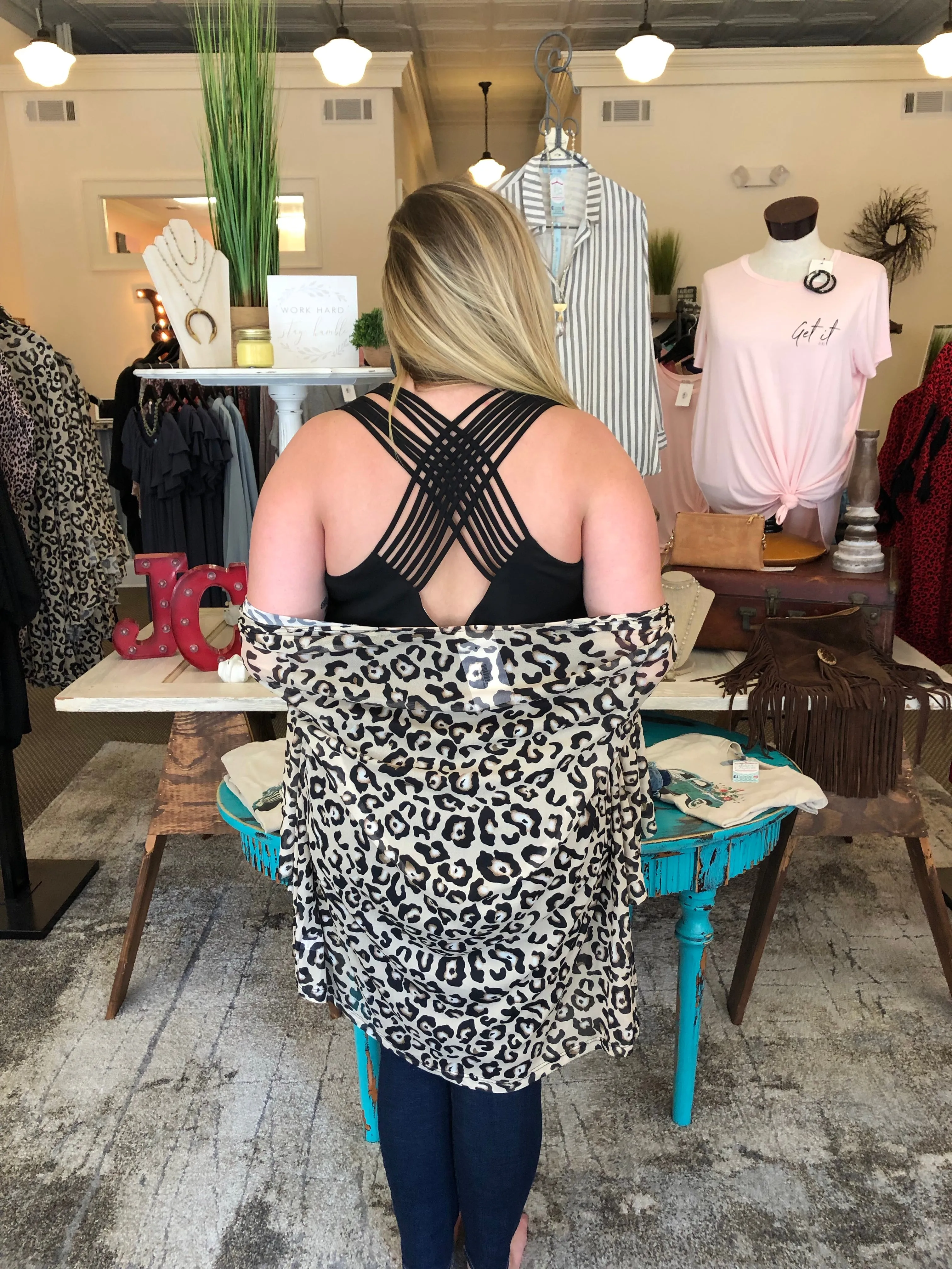 Criss Cross Tank