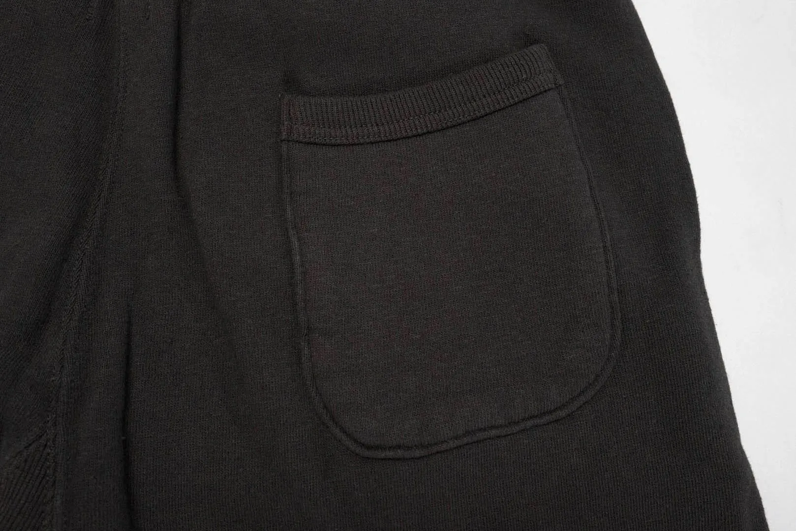 Dubble Works 11oz "Tsuri-ami" Loopwheeled Sweatpants (Sumi Black)