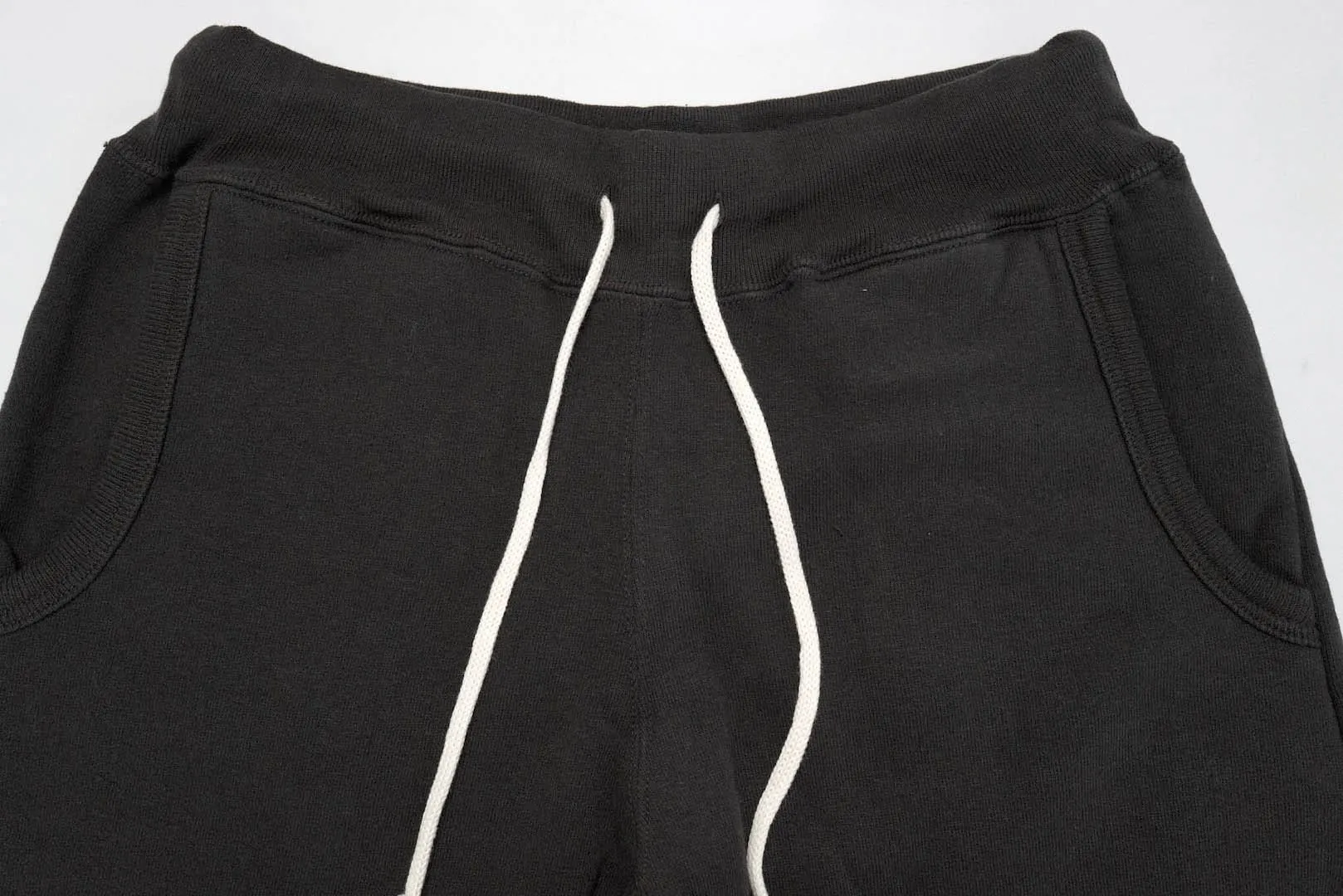 Dubble Works 11oz "Tsuri-ami" Loopwheeled Sweatpants (Sumi Black)