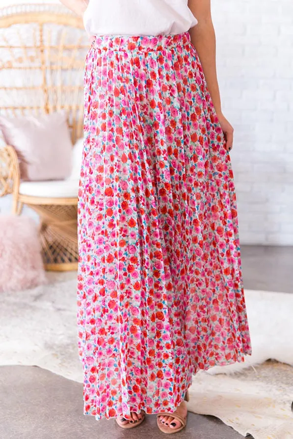 Feeling Flirty Maxi Skirt