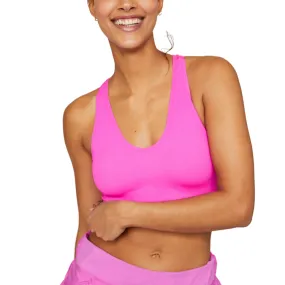 Free Throw Crop Top - Magenta