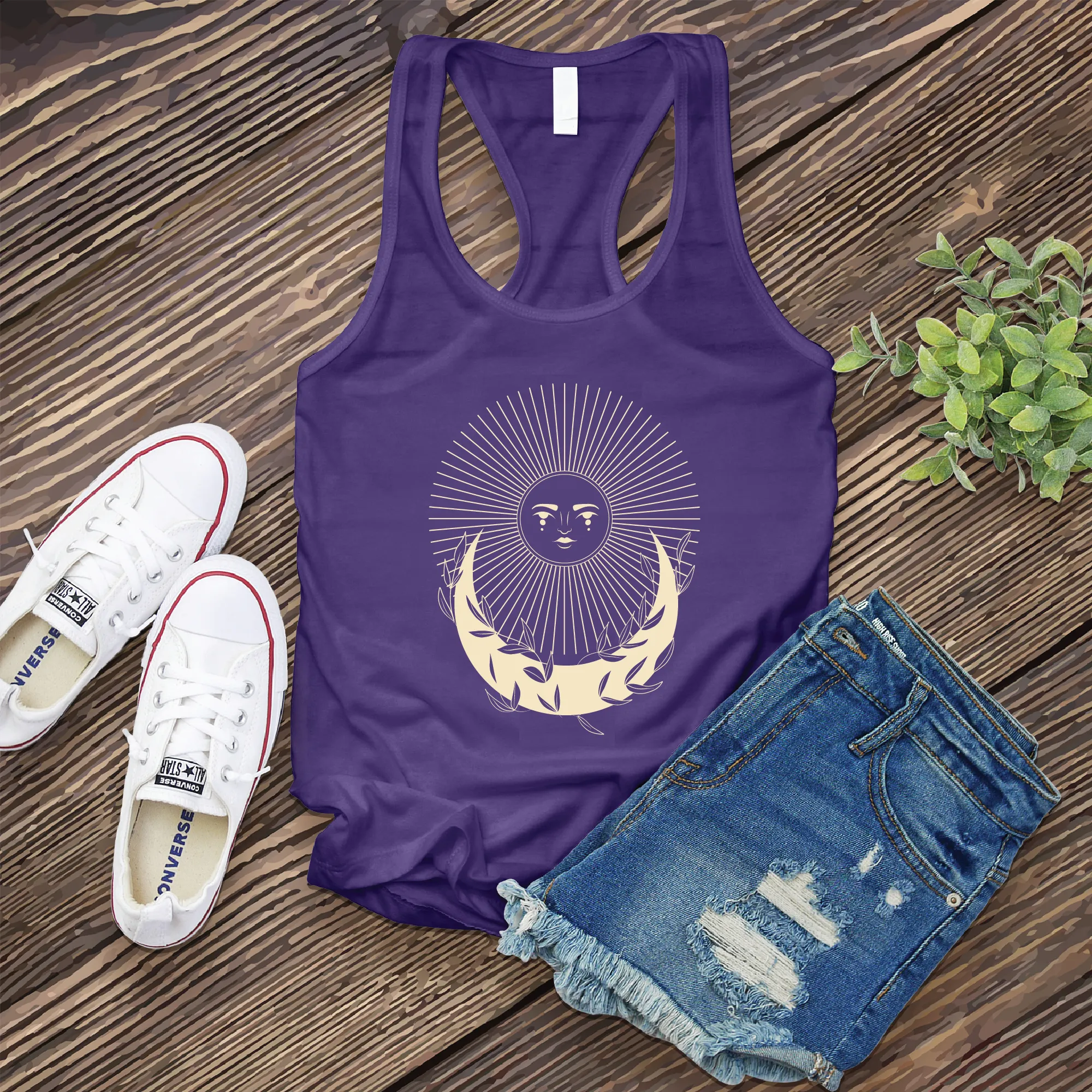 Lunar Sun Crown Women's Tank Top
