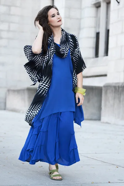 Manifold Skirt in Neptune Crinkle