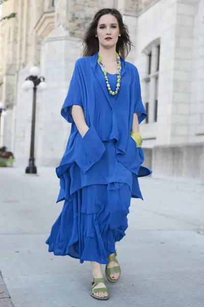 Manifold Skirt in Neptune Crinkle