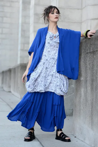 Manifold Skirt in Neptune Crinkle
