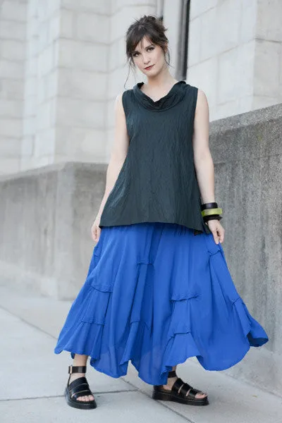 Manifold Skirt in Neptune Crinkle