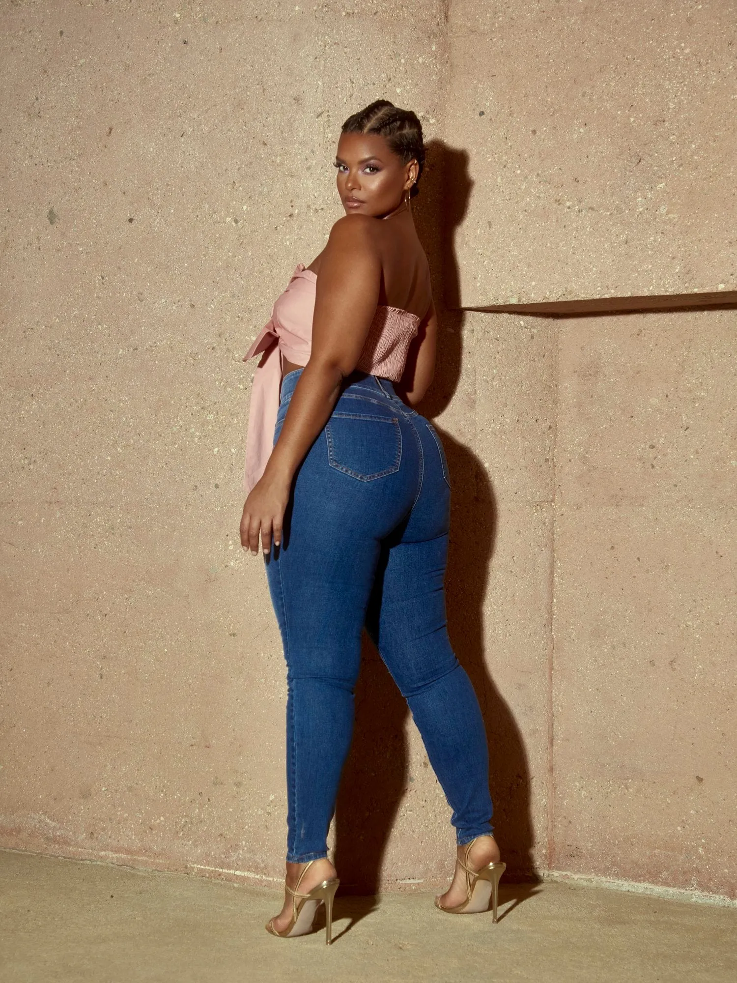 Novah Bow Front Crop Top