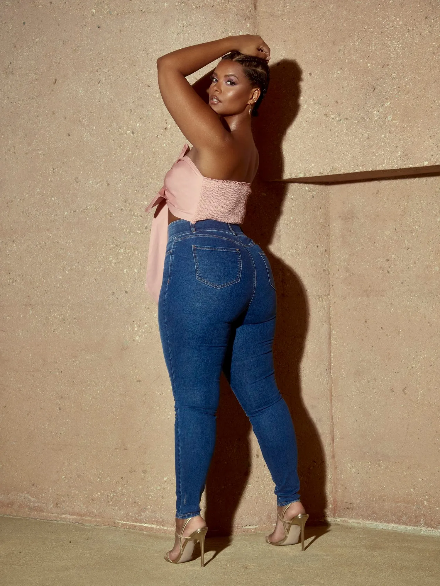 Novah Bow Front Crop Top