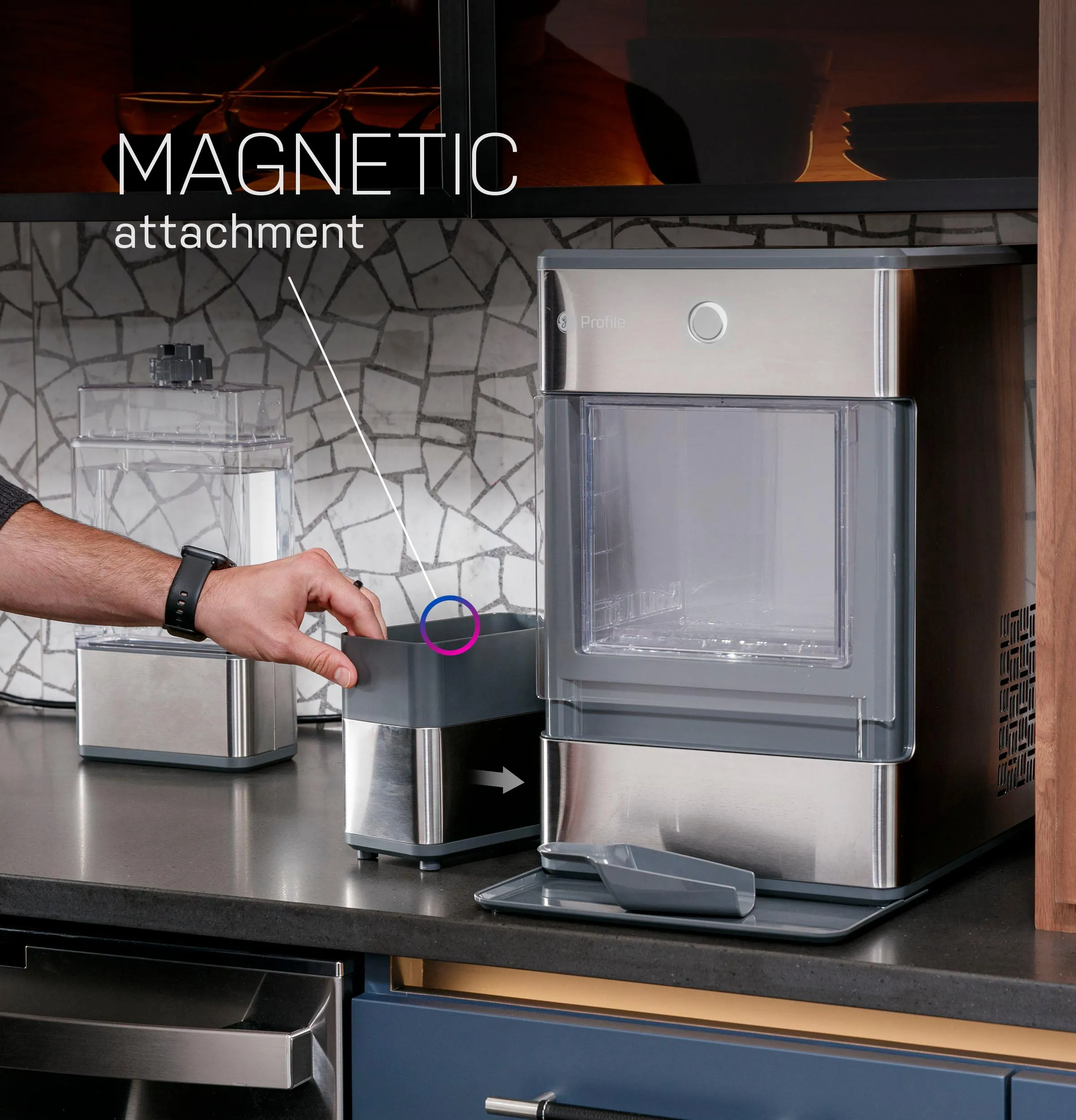 OPL01GESDTK GE Profile™ Opal™ Nugget Ice Maker - SideTank Accessory
