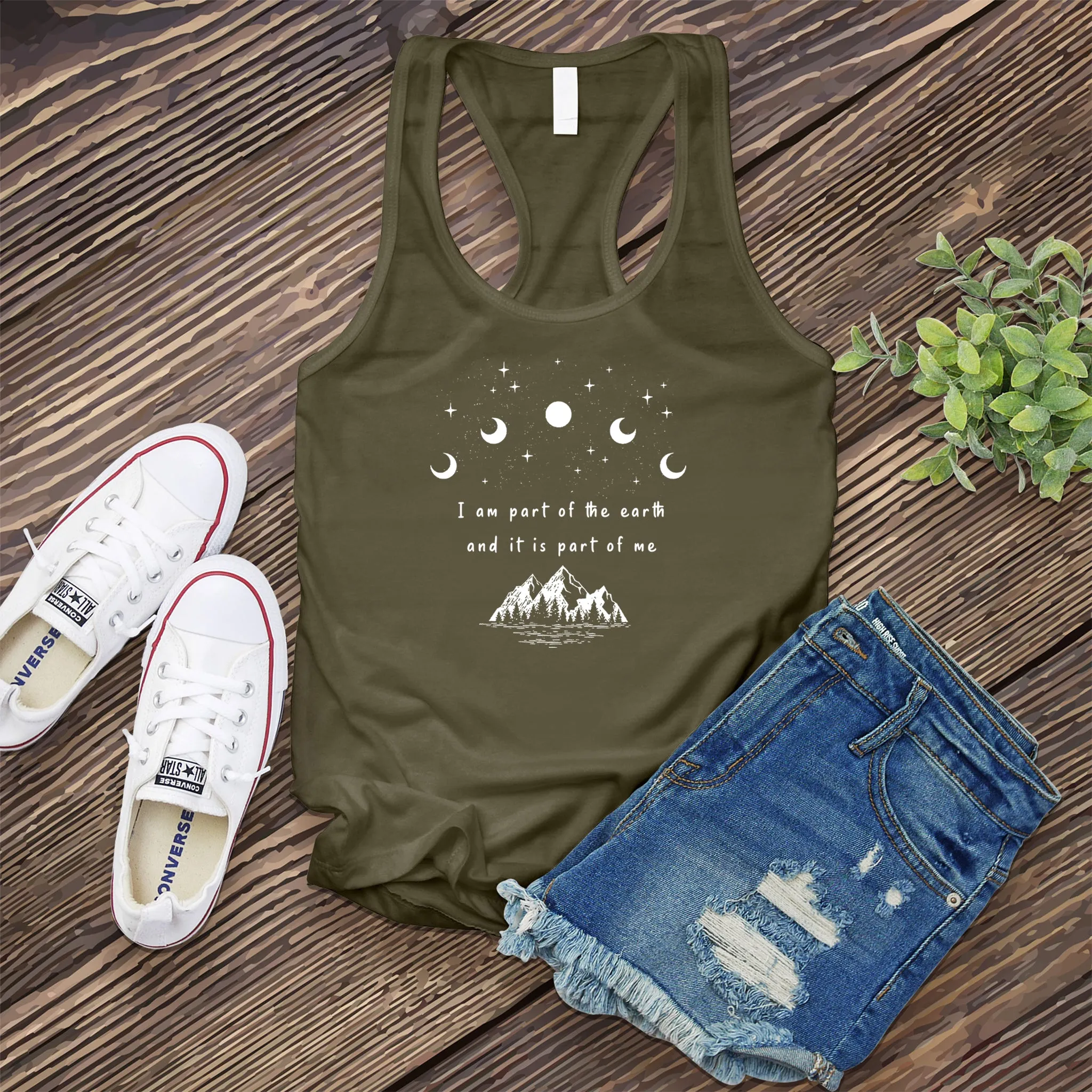 Part of The Earth Women's Tank Top