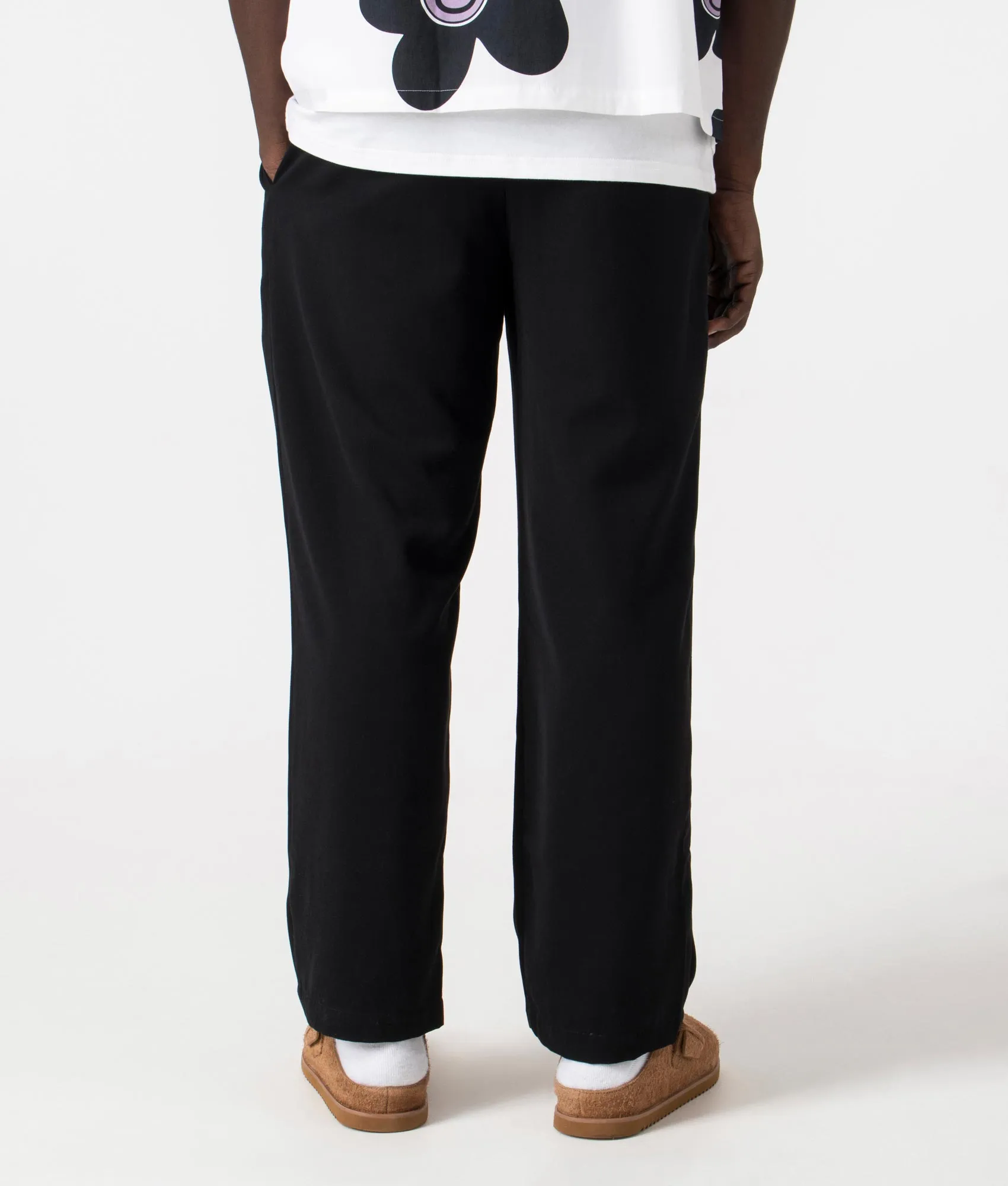 Pleated Twill Pants