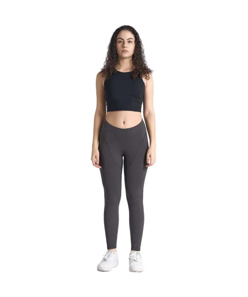 PowerForm Racerback Cropped Tank (with built in pads)