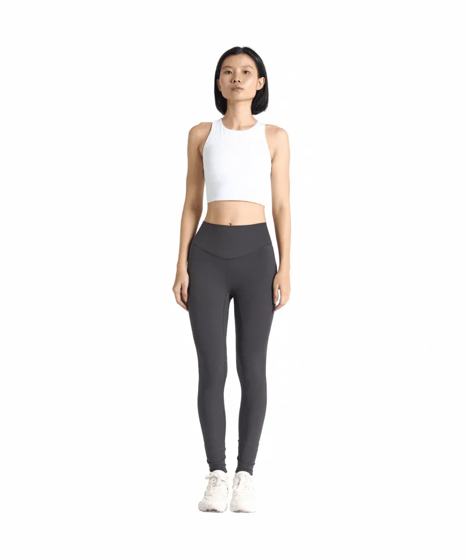 PowerForm Racerback Cropped Tank (with built in pads)