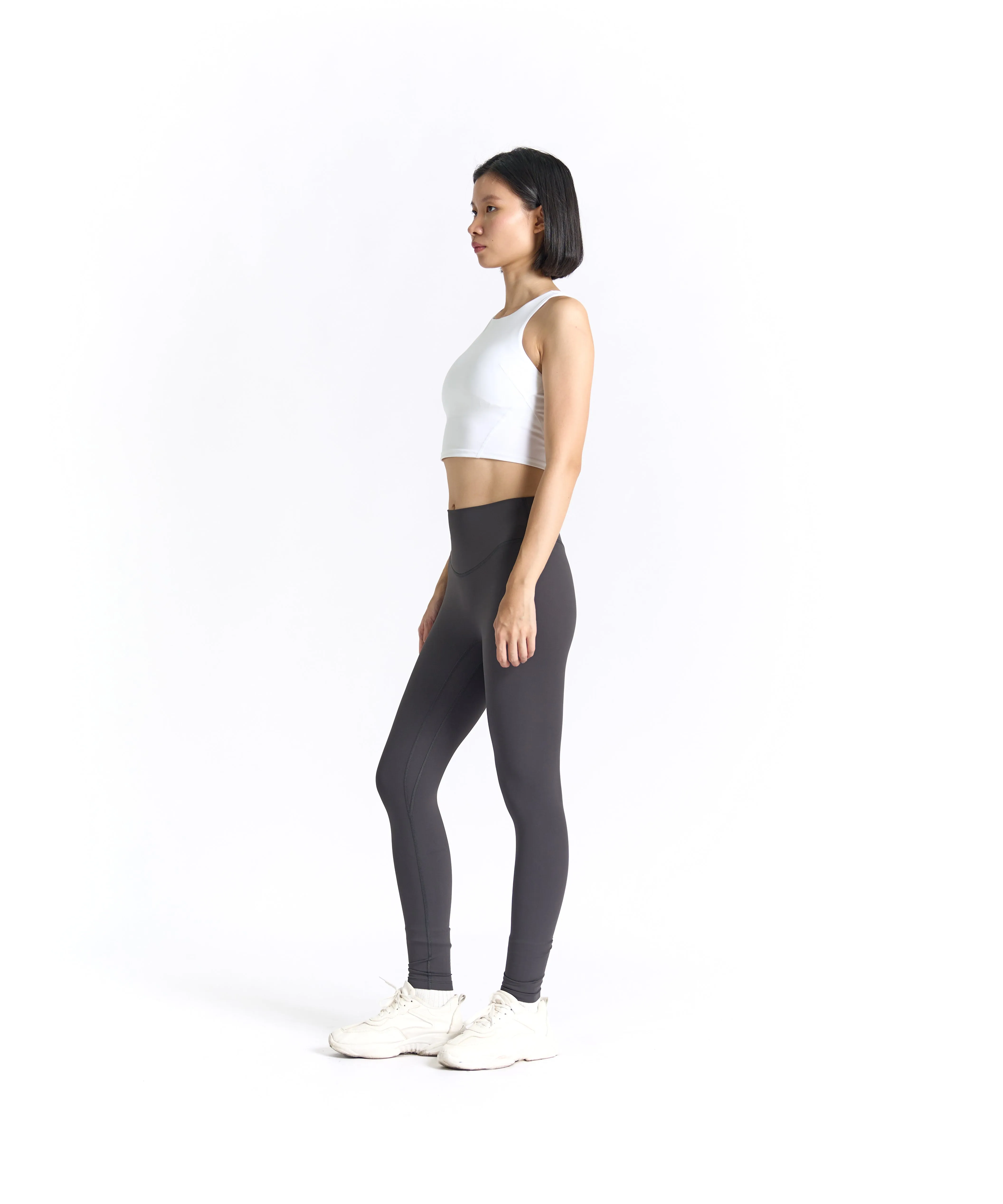 PowerForm Racerback Cropped Tank (with built in pads)