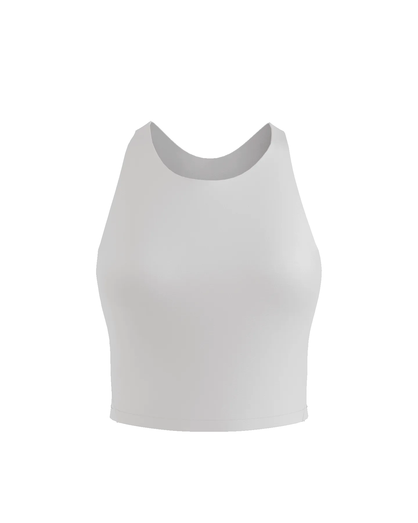 PowerForm Racerback Cropped Tank (with built in pads)