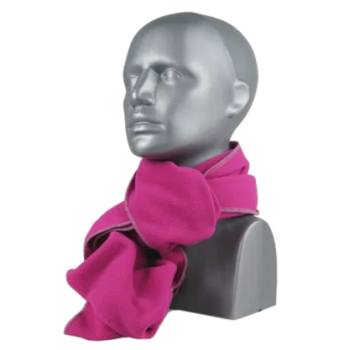 SUPER-SOFT MICROFLEECE INFINITY SCARF - FUSCHIA