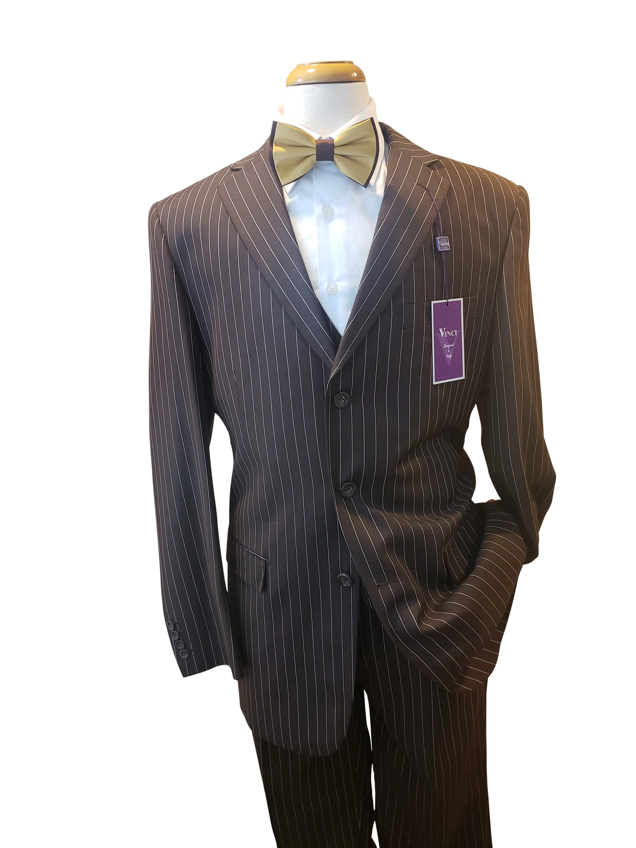 Vinci Pinstripe suit